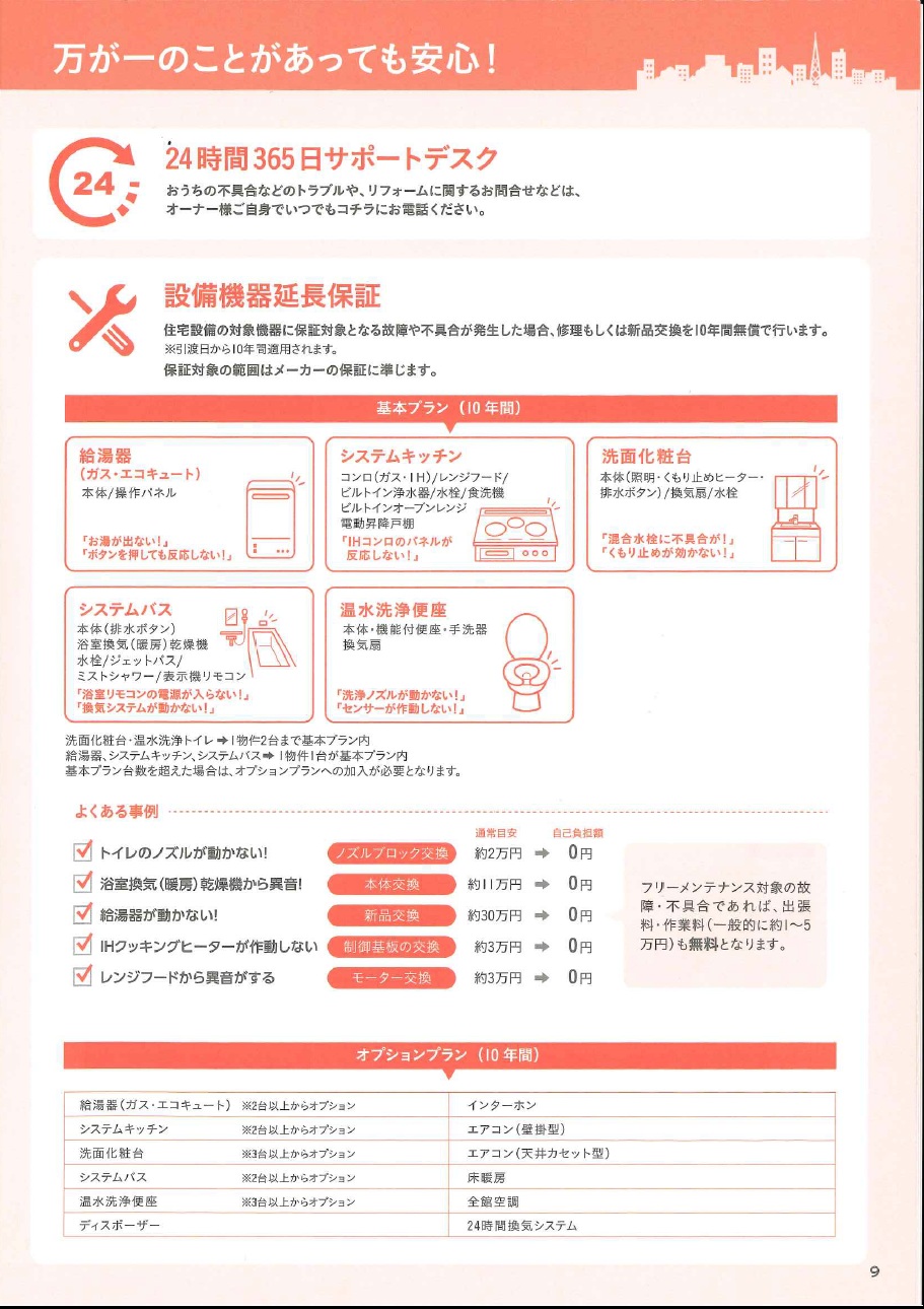 万が一のことがあっても安心①